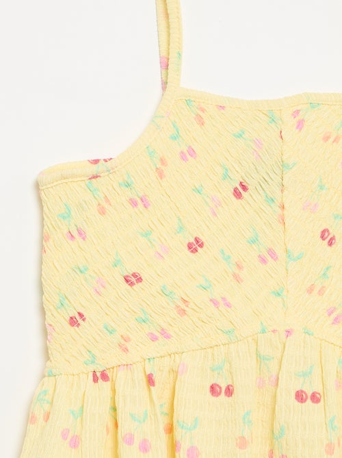 Solid Spaghetti Strap Dress - Kiabi Solid Spaghetti Strap Dress - Kiabi