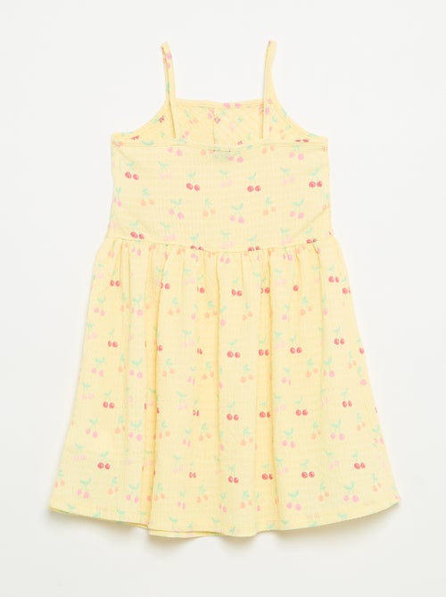 Solid Spaghetti Strap Dress - Kiabi Solid Spaghetti Strap Dress - Kiabi