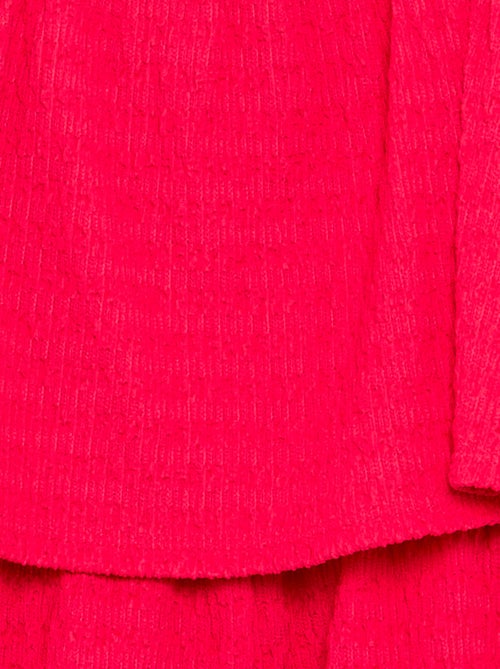 Solid Waffle Knit Strap Playsuit - Kiabi