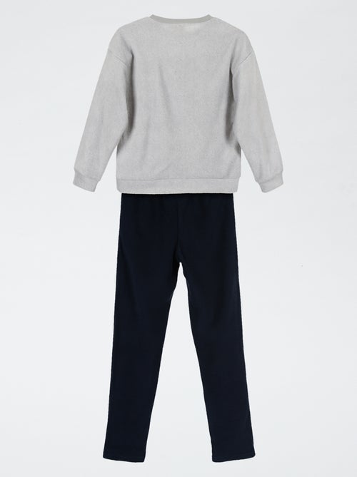 "Sonic" 2-piece pajamas - Long-sleeved T-shirt + pants - Kiabi