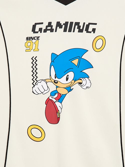 Sonic 'SEGA' Flowy Sports T-Shirt - Kiabi