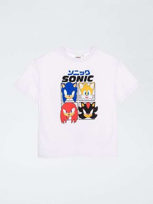 "Sonic" Short-Sleeved T-shirt - Kiabi