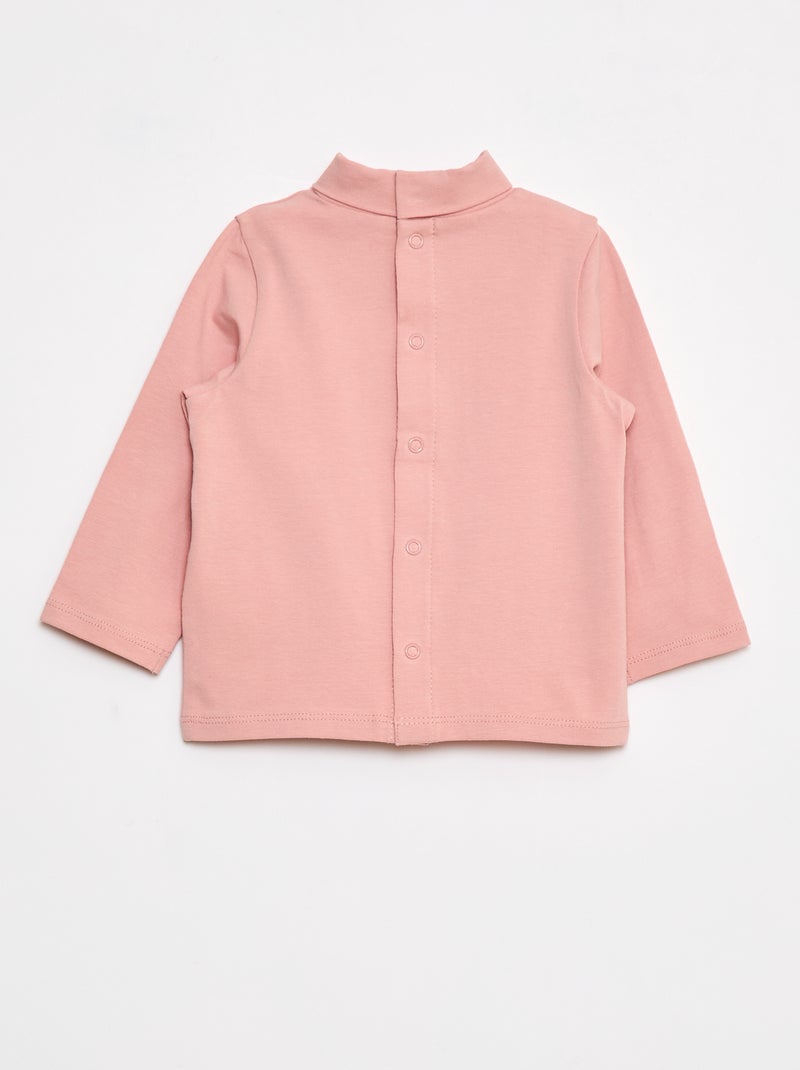 Sous-pull animé fantaisie Rose - Kiabi