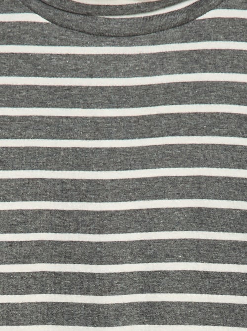 Sous-pull col roulé à rayures - Kiabi