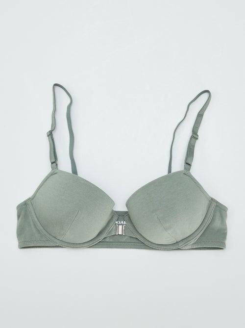 Soutien-gorge avec coques souples - collection facile à enfiler - Kiabi