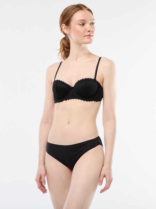 Soutien-gorge balconnet en dentelle - Kiabi