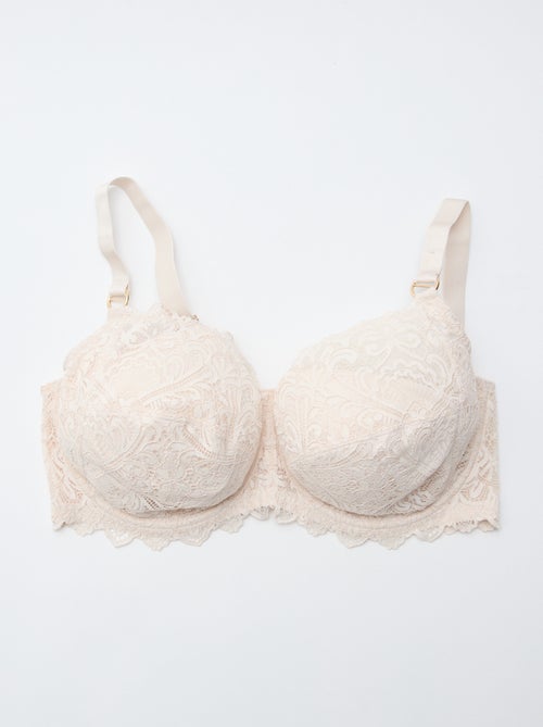 Soutien-gorge corbeille en dentelle - Kiabi