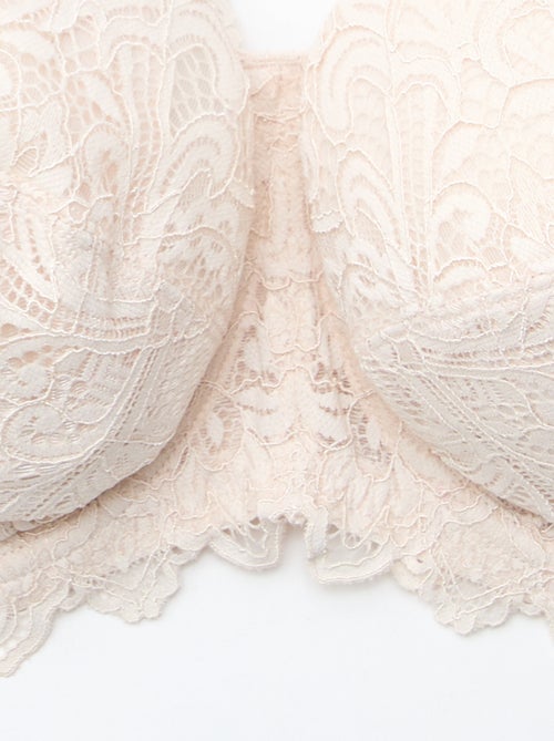 Soutien-gorge corbeille en dentelle - Kiabi