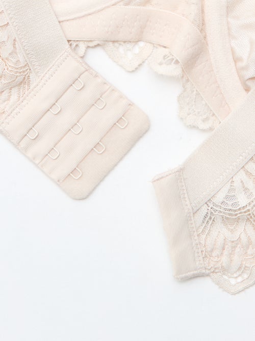 Soutien-gorge corbeille en dentelle - Kiabi