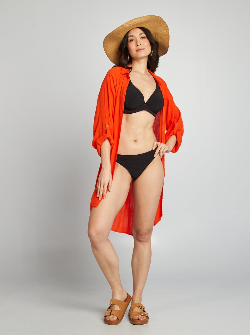 Soutien-gorge de bain D&E Noir - Kiabi