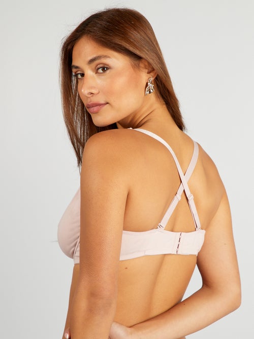 Soutien-gorge D&E en coton - Kiabi