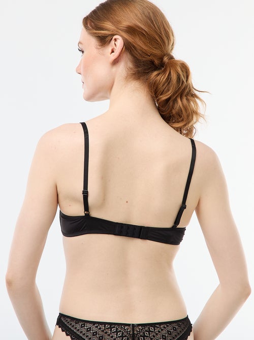 Soutien-gorge en dentelle transparente - Kiabi Soutien-gorge en dentelle transparente - Kiabi