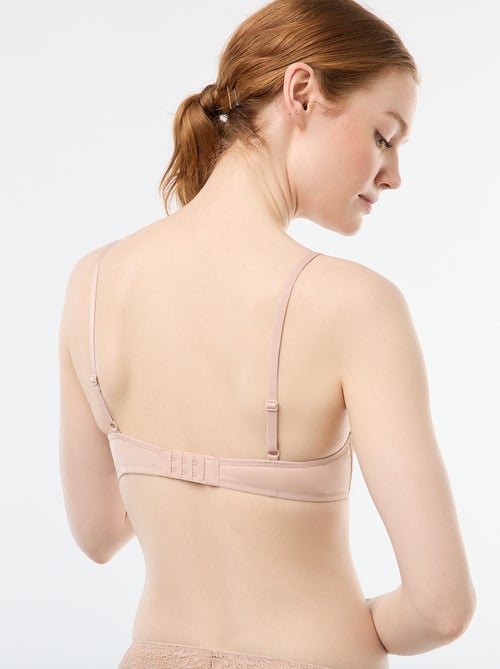 Soutien-gorge en dentelle transparente - Kiabi