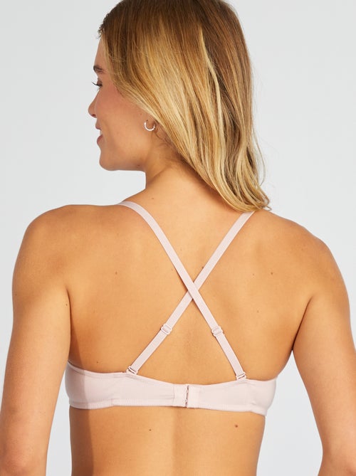 Soutien-gorge paddé coton - Kiabi