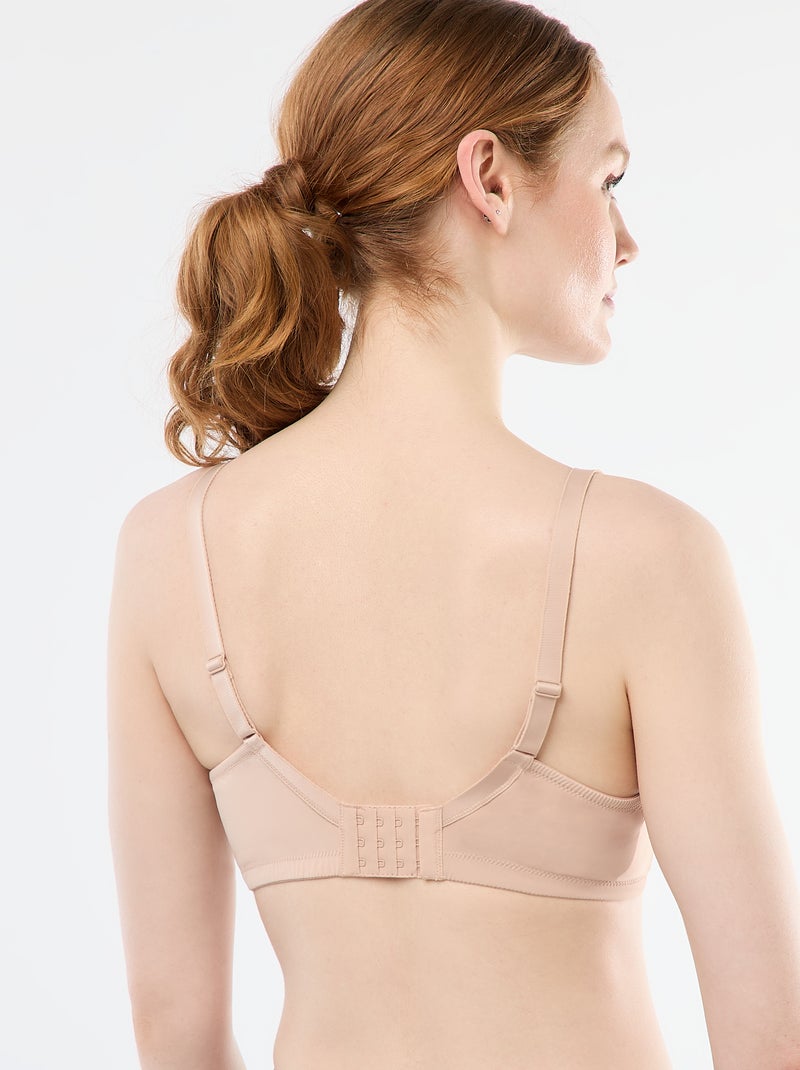 Soutien-gorge post-opératoire invisible - Octobre Rose Rose - Kiabi