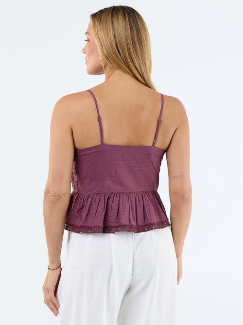 Spaghettiträger Cropped Top - Kiabi Spaghettiträger Cropped Top - Kiabi