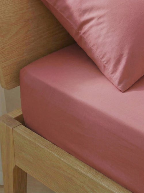 Spannbetttuch unifarben 140 x 200 cm - Kiabi