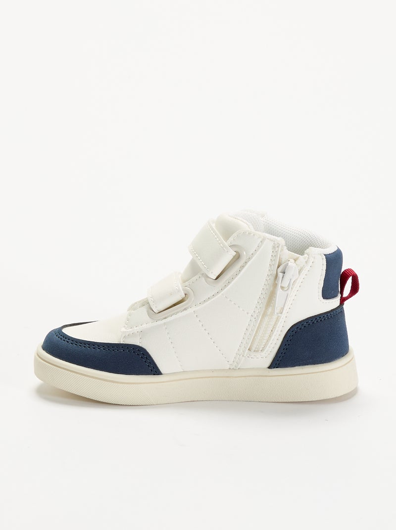 Spider-Man Marvel High-Top Trainers with Hook-and-Loop Straps Red - Kiabi