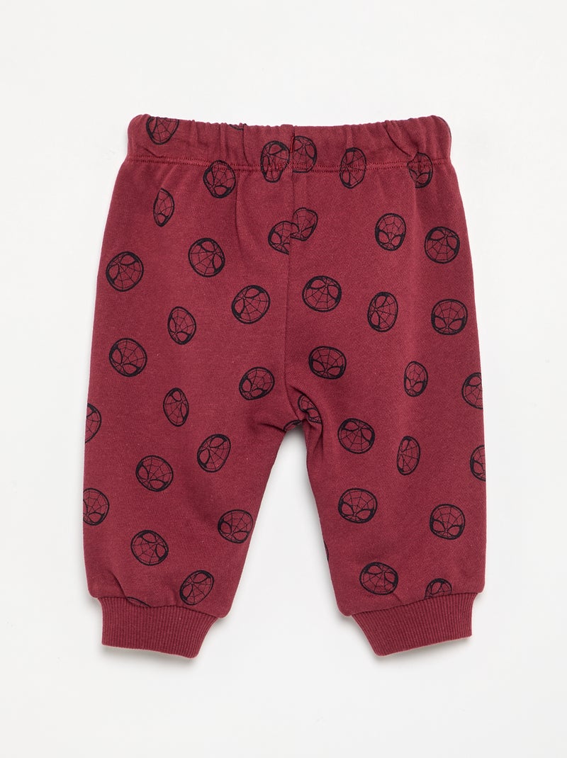 "Spider-Man" "Marvel" Jogging Pants Red - Kiabi