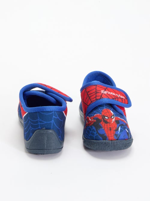 "Spiderman" Hook-and-Loop Slippers - Kiabi "Spiderman" Hook-and-Loop Slippers - Kiabi