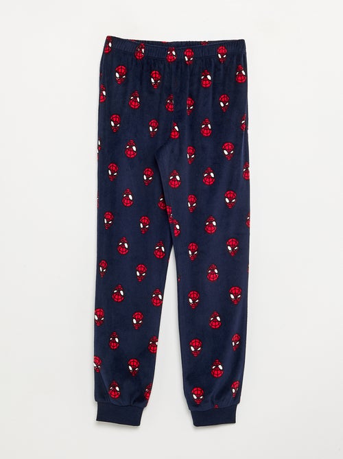 Spiderman Long Fleece Pyjama Set - 2-Piece - Kiabi