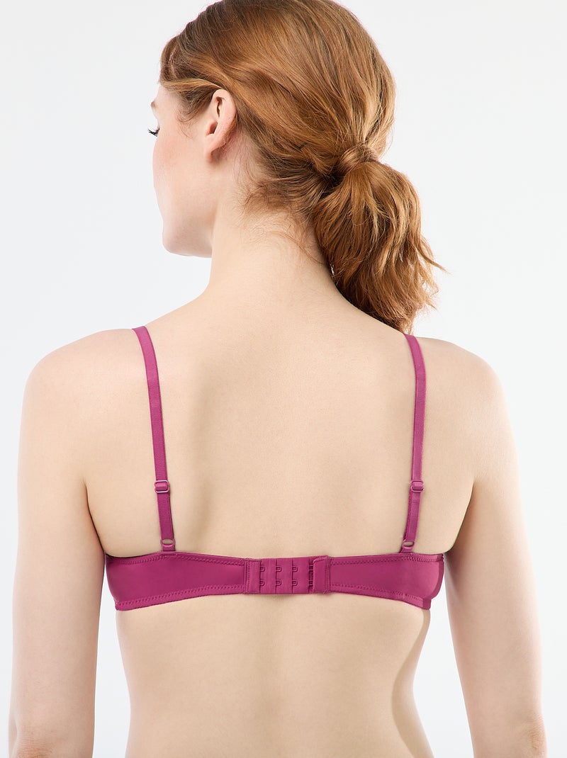 Spitzen-Balconette-BH Rosa - Kiabi