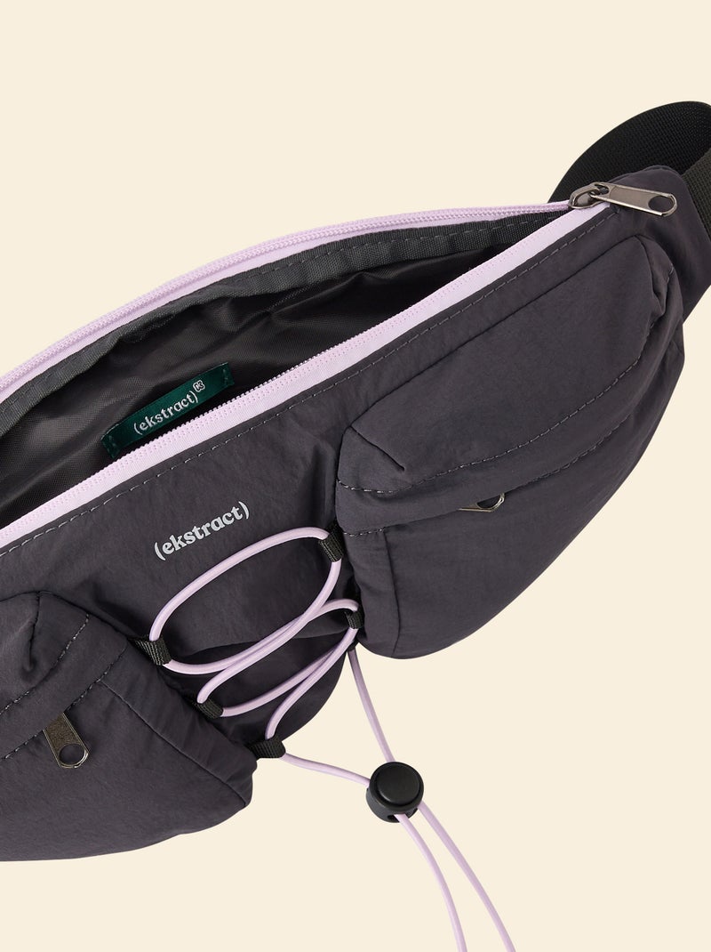 Sport belt bag (ekstract) Black - Kiabi