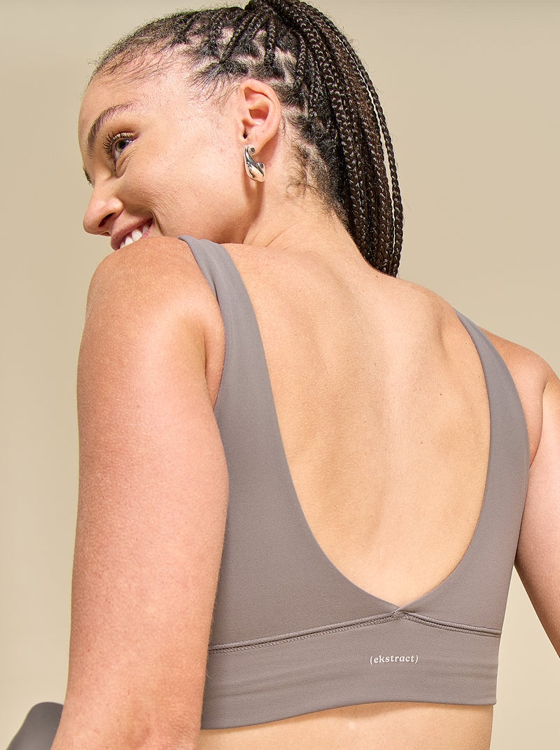 Sport-Bralette - (ekstract) Gris - Kiabi