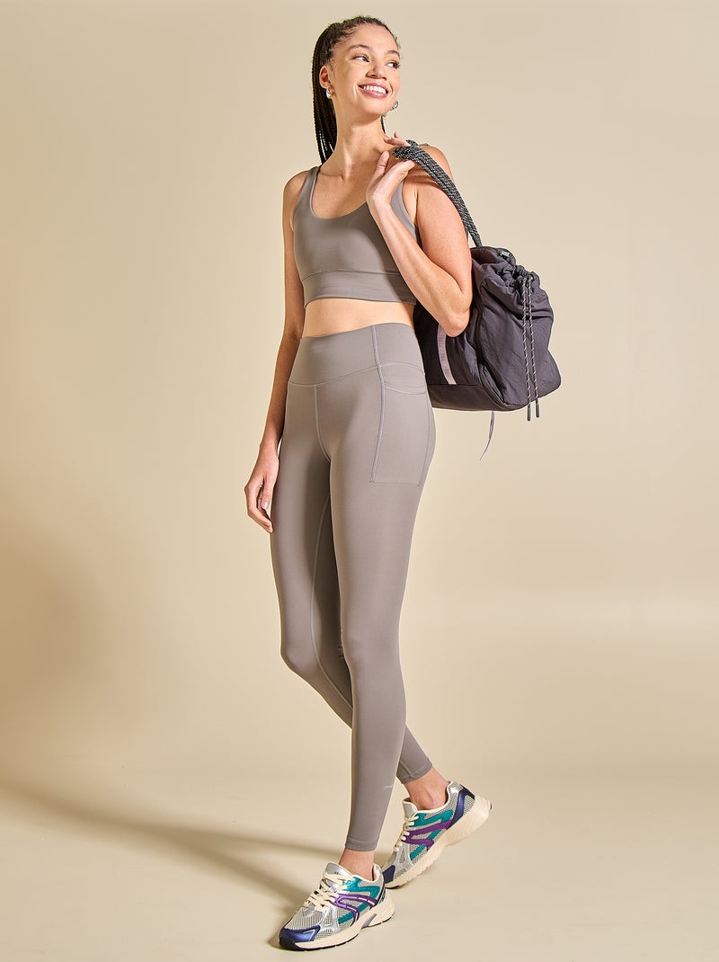 Sport-Bralette - (ekstract) Gris - Kiabi