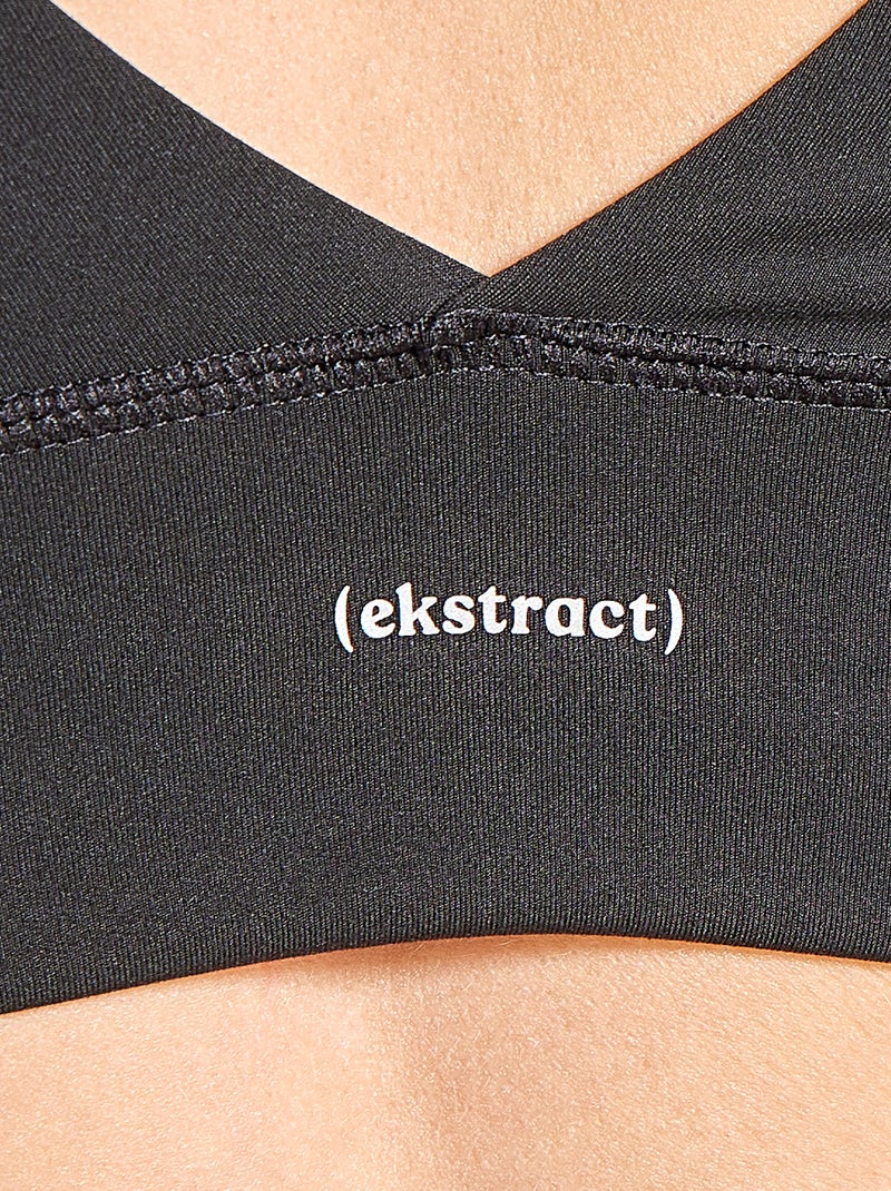 Sport-Bralette - (ekstract) Noir - Kiabi