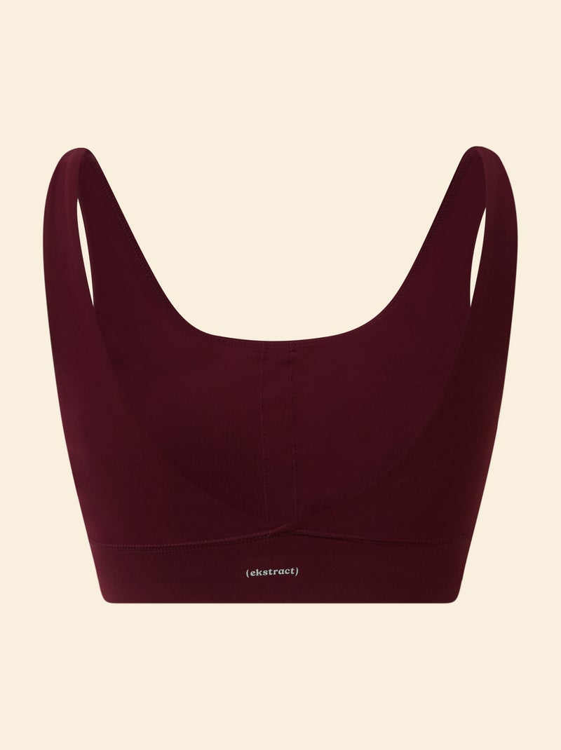 Sport-Bralette - (ekstract) Rouge - Kiabi