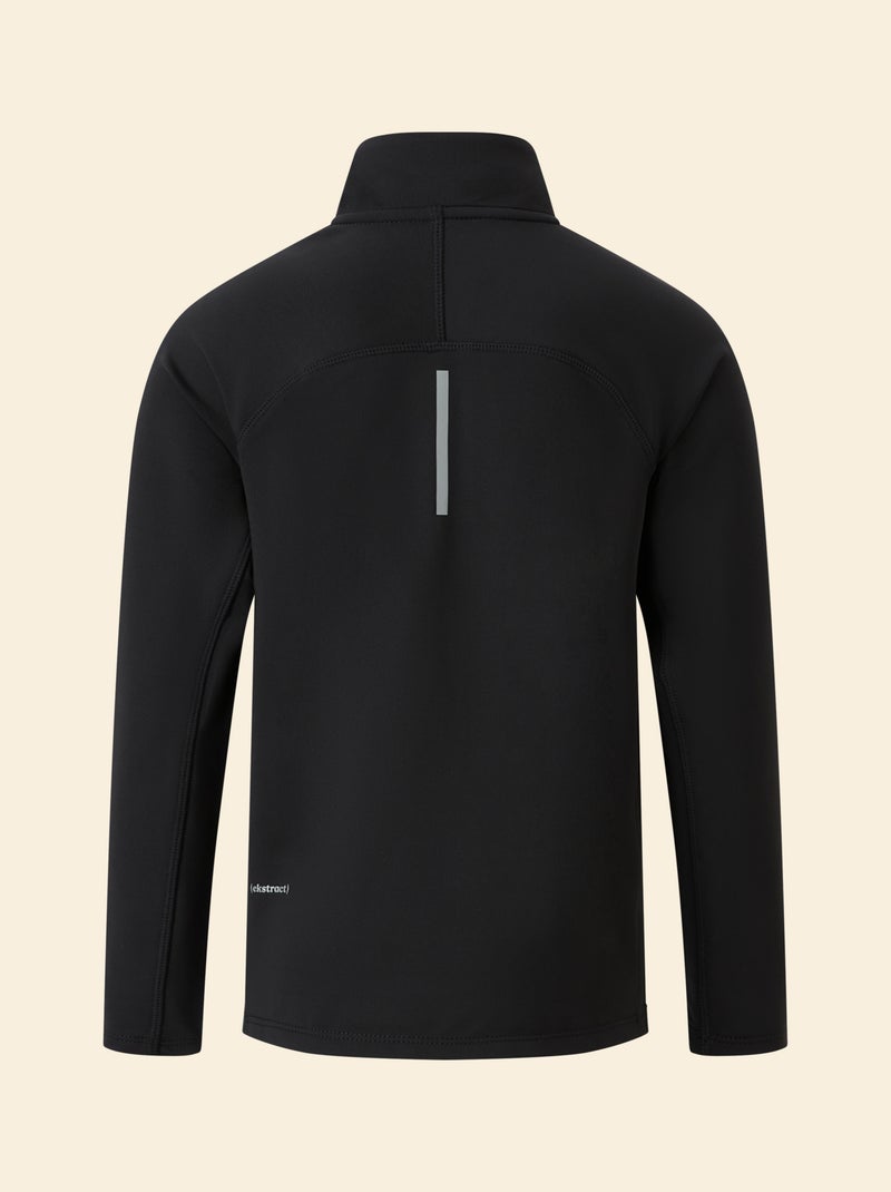 Sport-Gilet mit Reissverschlusskragen - (ekstract) Noir - Kiabi