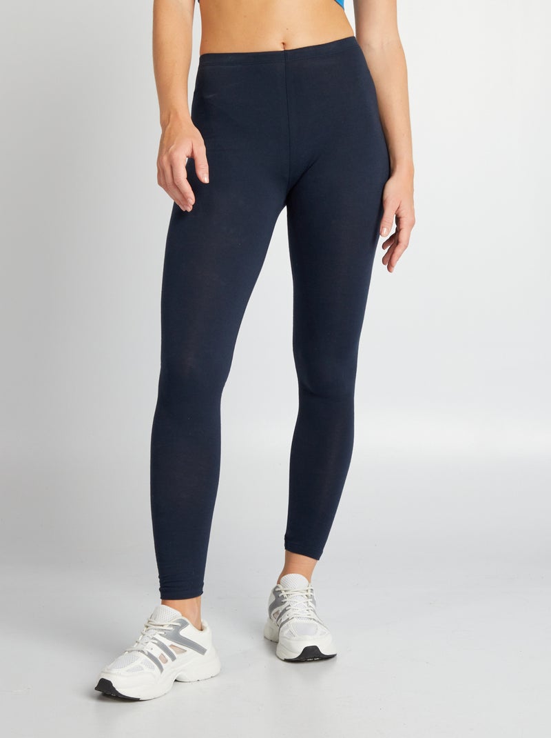 Sport-Leggings Marineblau - Kiabi