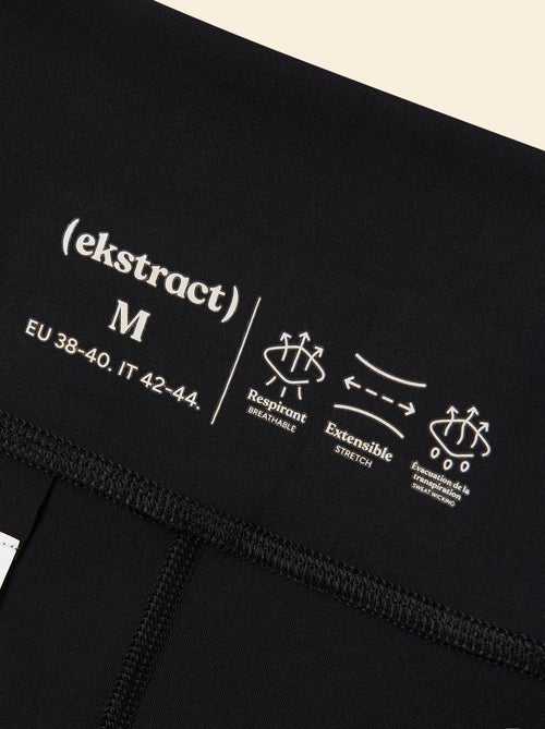 Sport-Leggings mit gedrehtem Bund - (ekstract) - Kiabi