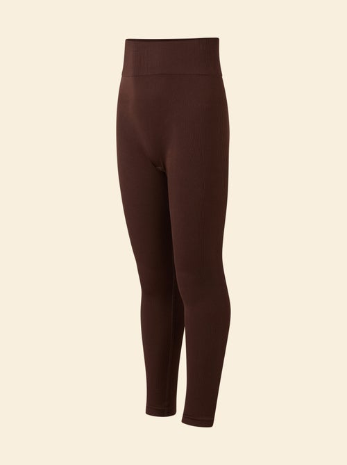 Sport-Leggings mit Rippstruktur - (ekstract) - Kiabi
