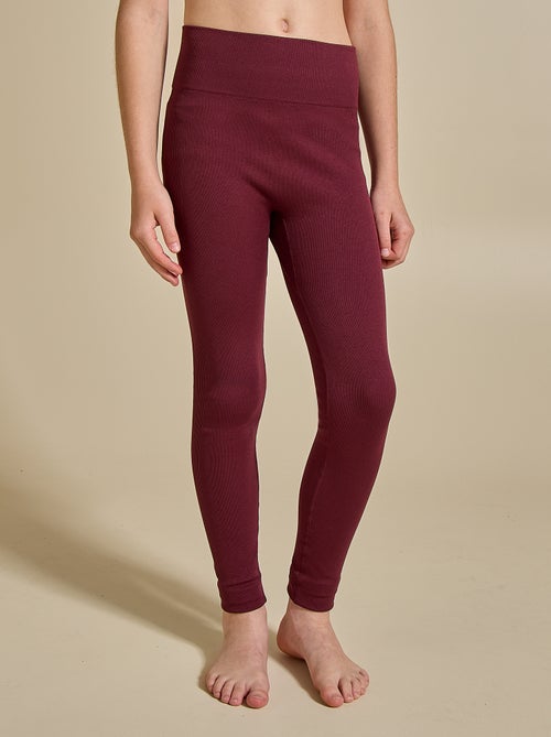 Sport-Leggings mit Rippstruktur - (ekstract) - Kiabi