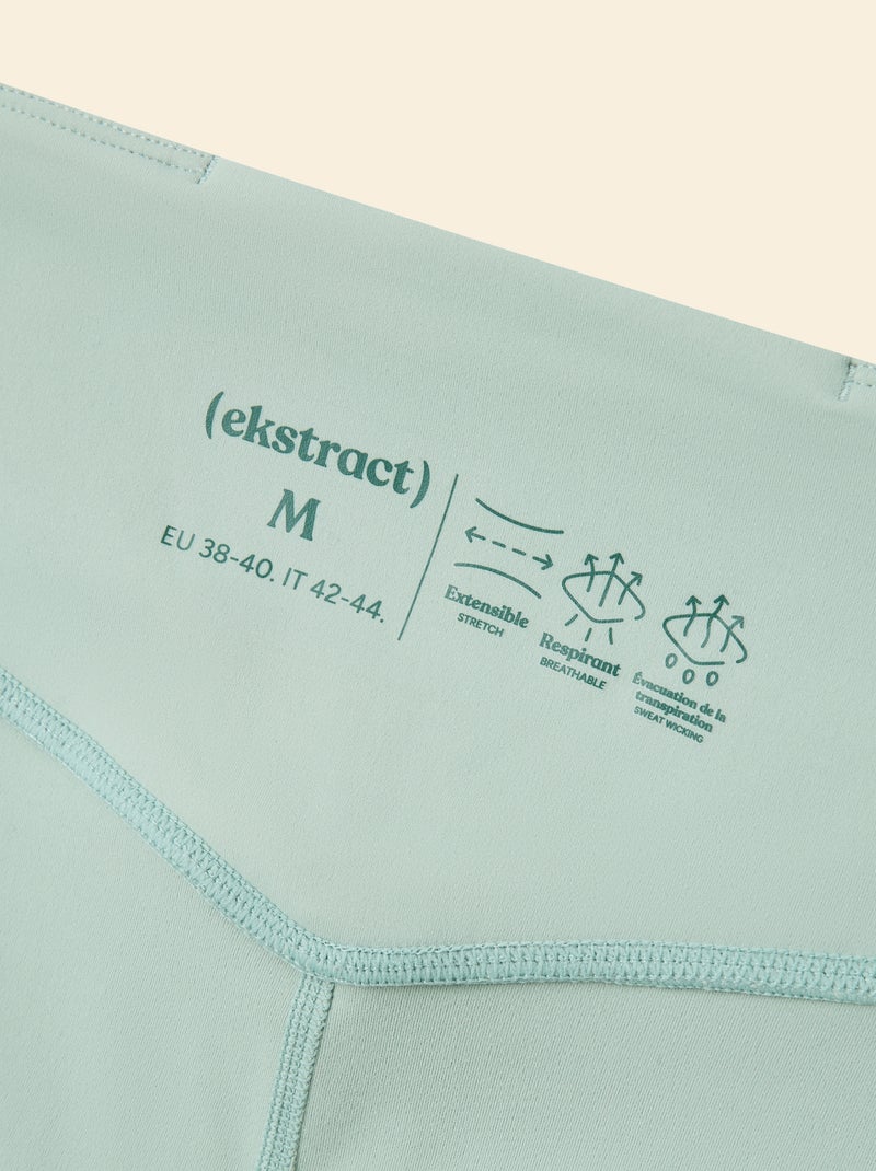 Sport-Leggings mit Taschen - (ekstract) Grün - Kiabi