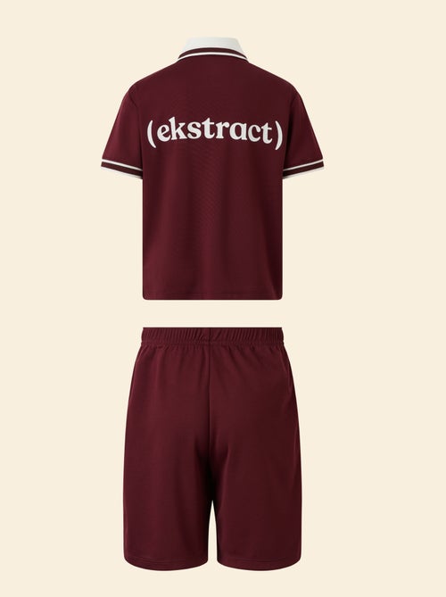 Sport-Set T-Shirt + Shorts - (ekstract) - Kiabi