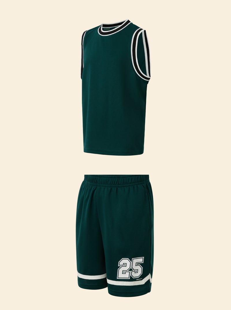 Sport-Set Tanktop + Shorts - (ekstract) Vert - Kiabi