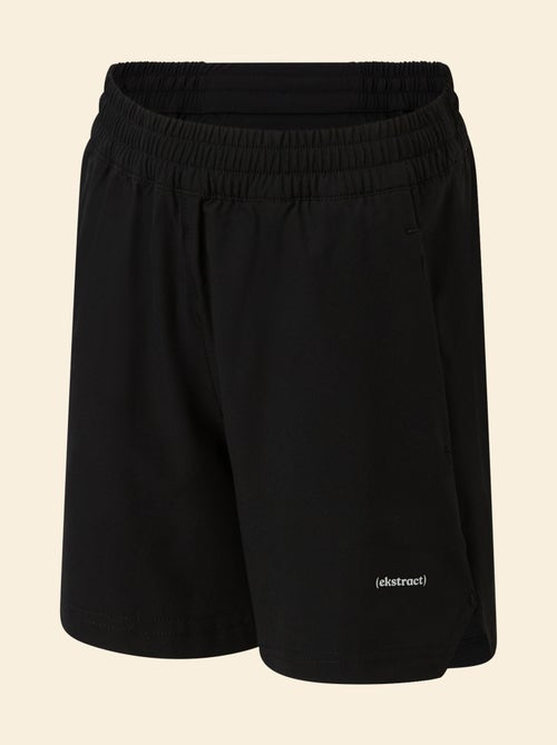 Sport-Shorts mit Reissverschlusstasche hinten - (ekstract) - Kiabi