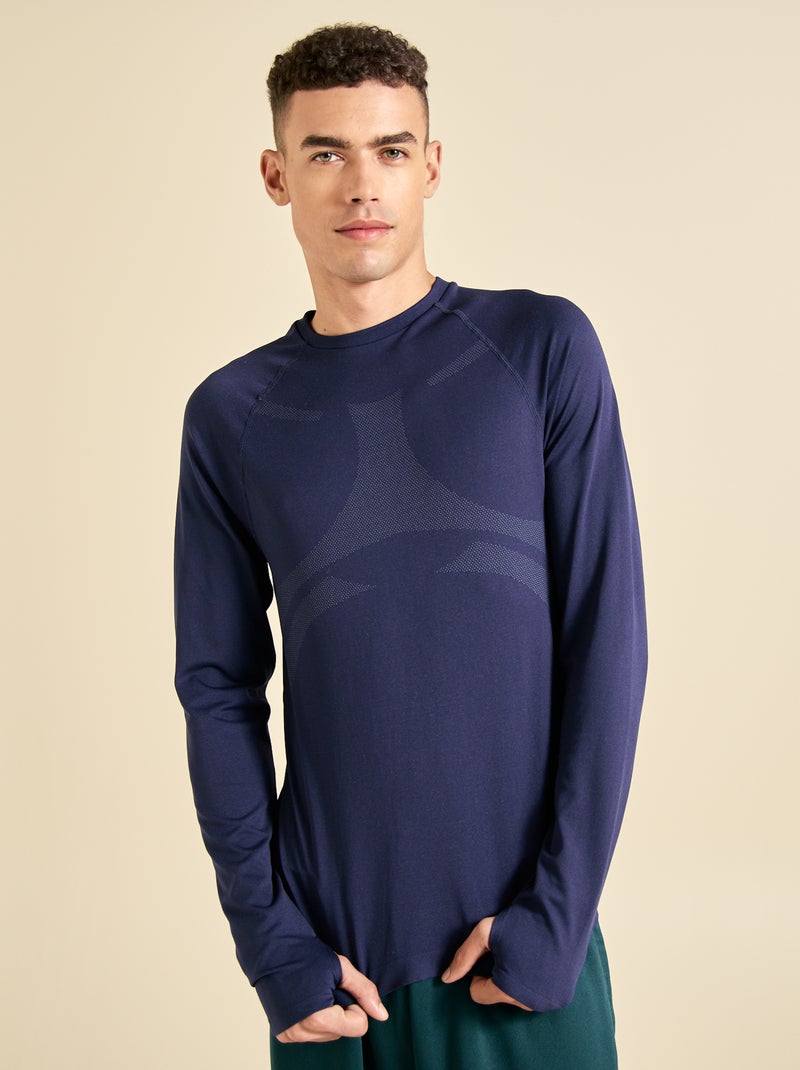 Sport-T-Shirt - (ekstract) Bleu - Kiabi