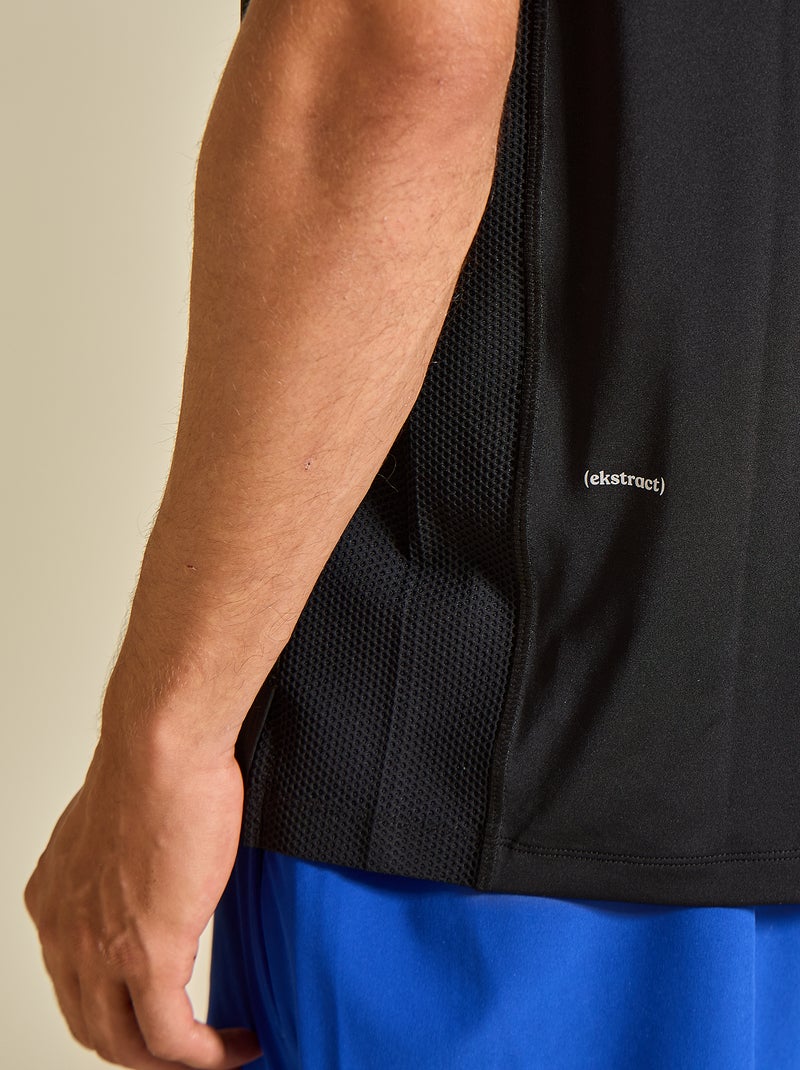Sport-T-Shirt - (ekstract) Noir - Kiabi