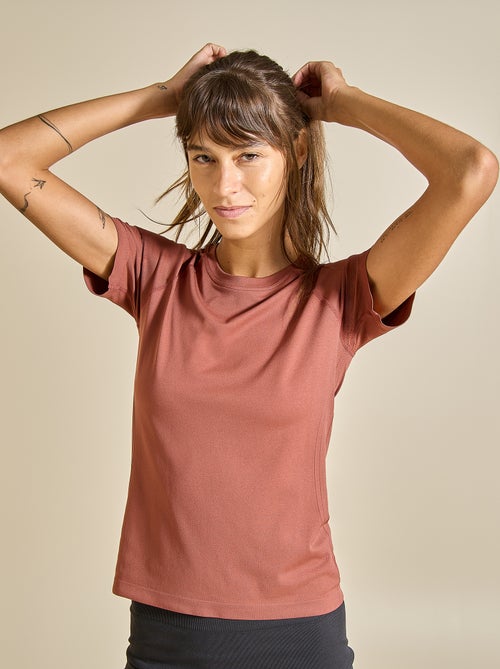 Sport-T-Shirt mit Zweite-Haut-Effekt - (ekstract) - Kiabi