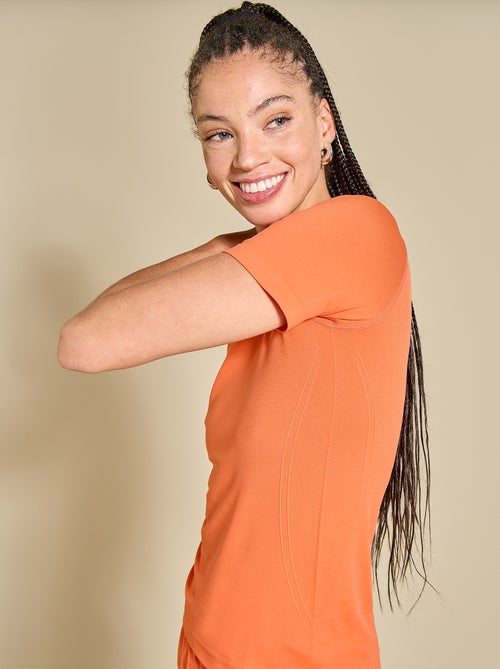 Sport-T-Shirt mit Zweite-Haut-Effekt - (ekstract) - Kiabi