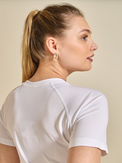 Sport-T-Shirt mit Zweite-Haut-Effekt - Kiabi
