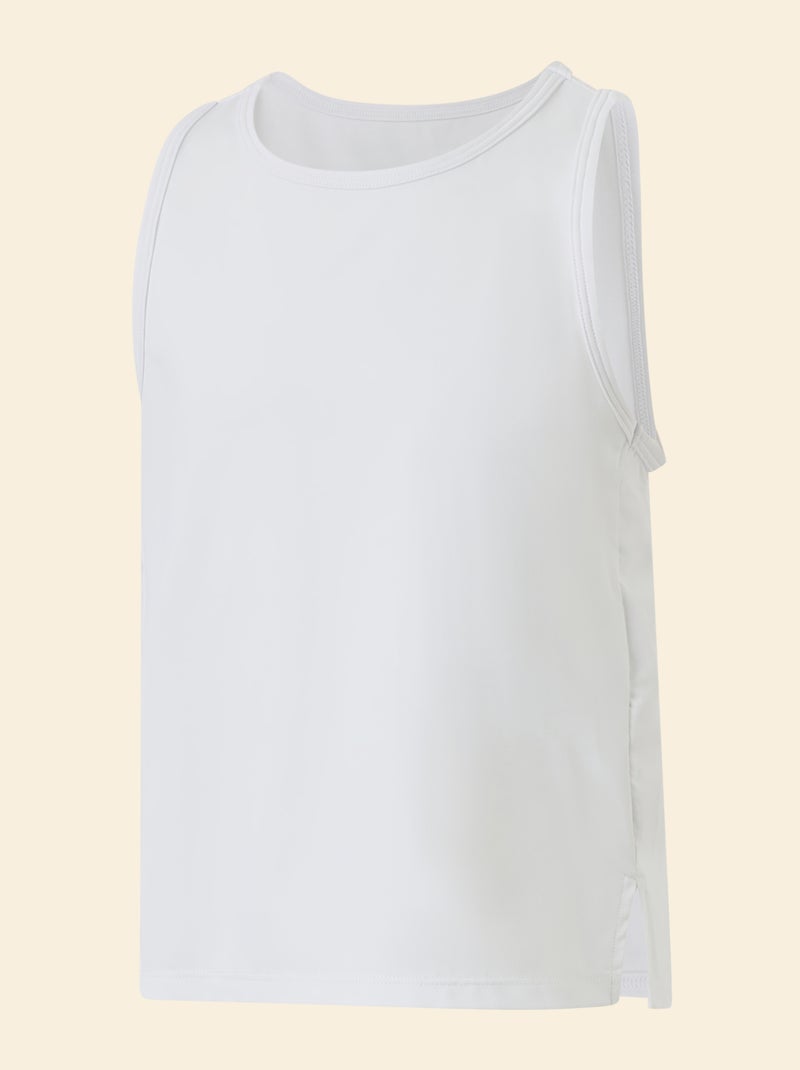 Sport-Tanktop Weiß - Kiabi
