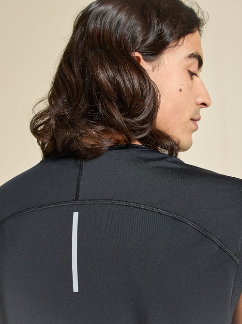 Sport-Trägertop mit Mesh-Einsätzen an den Seiten - (ekstract) - Kiabi