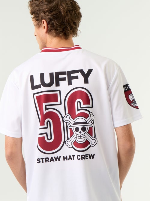 Sportliches T-Shirt "One Piece" "Luffy" mit kurzen Ärmeln - Kiabi