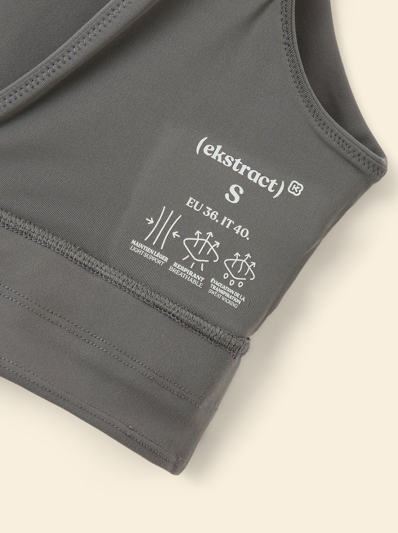 Sports Bra - (ekstract) Grey - Kiabi