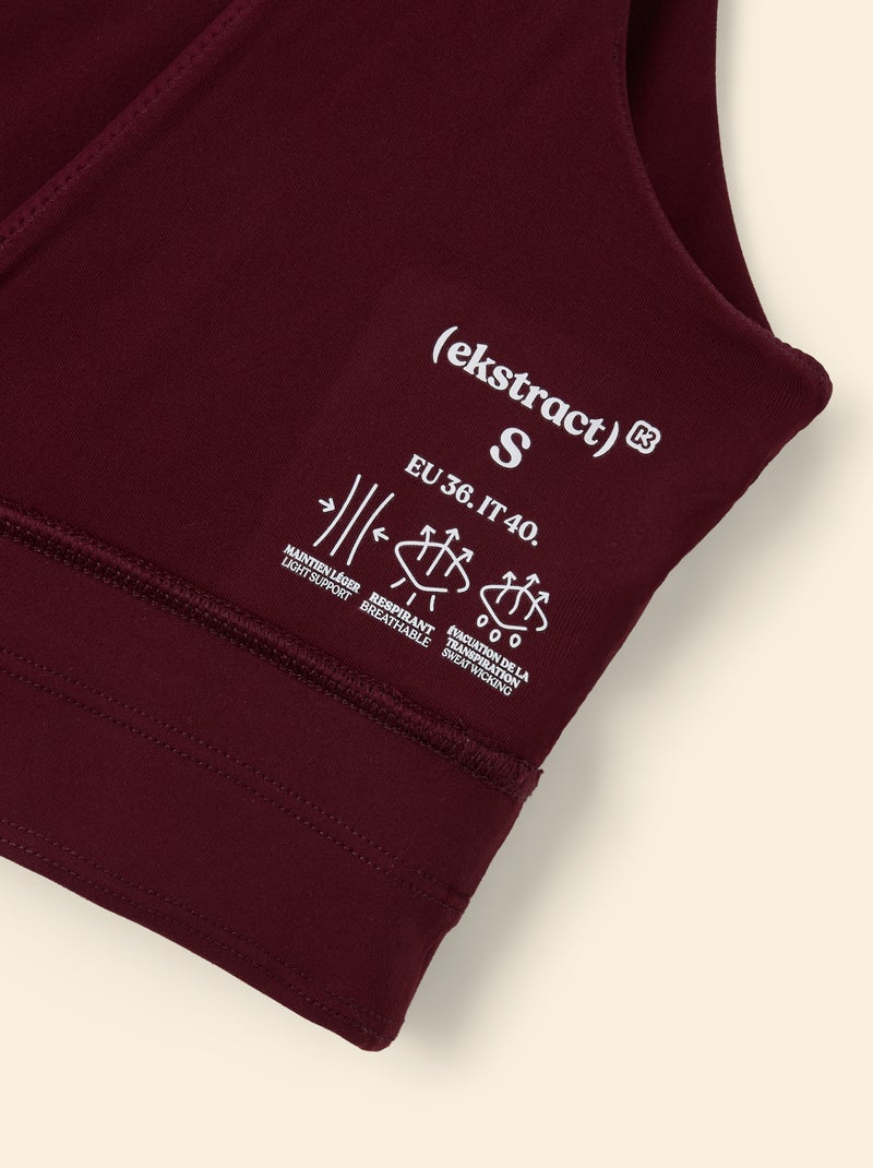 Sports Bra - (ekstract) Red - Kiabi